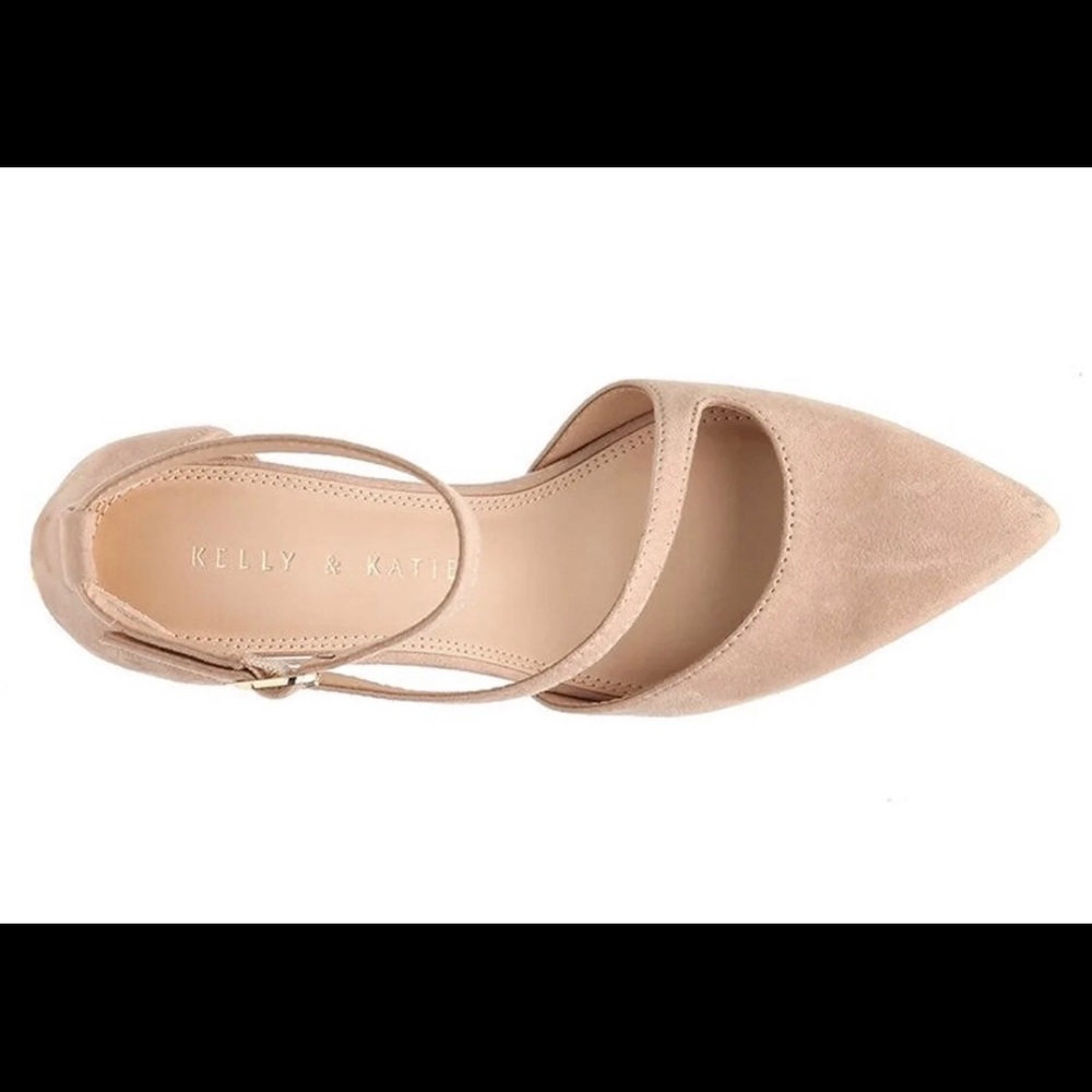 Sevama Suede Beige Pump, 9.5 10 - Picture 8 of 11